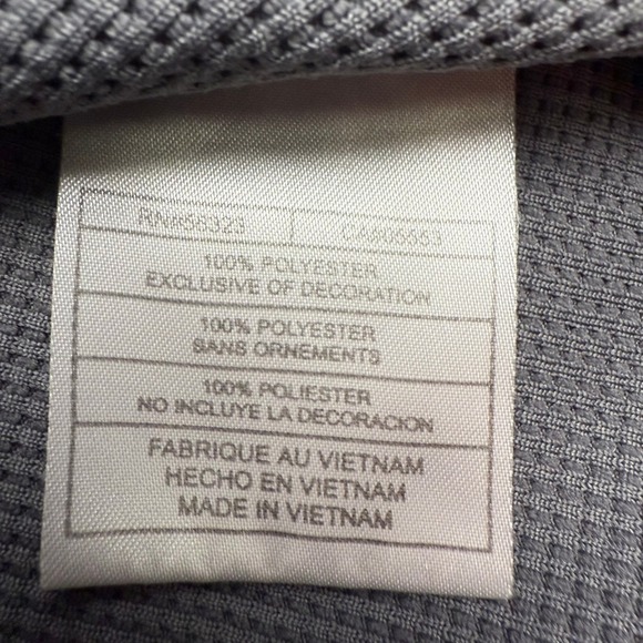 NIKE Dri-FIT Short Sleeve Athletic Golf Polo Shirt Size XXL Gray‎ - Picture 6 of 7